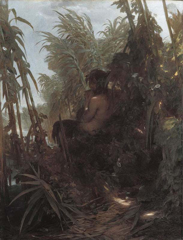 Pan in the Reeds